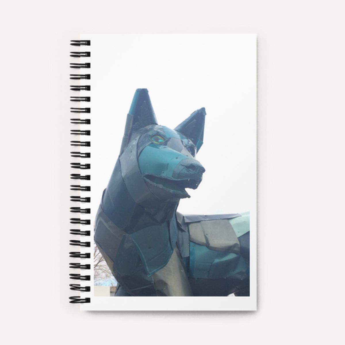 Tin Wolf Mini Notebook