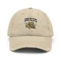 Maybe the turtles needed the straws baseball cap