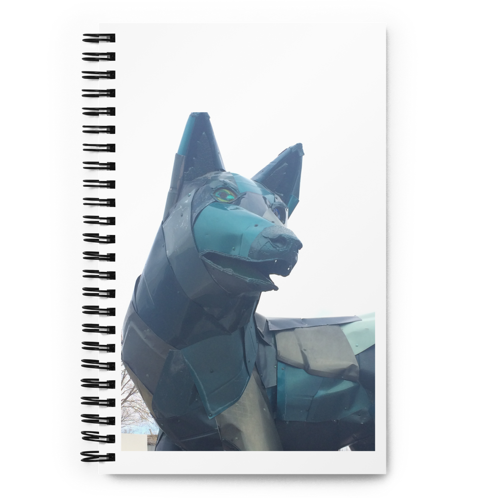 Tin Wolf Mini Notebook