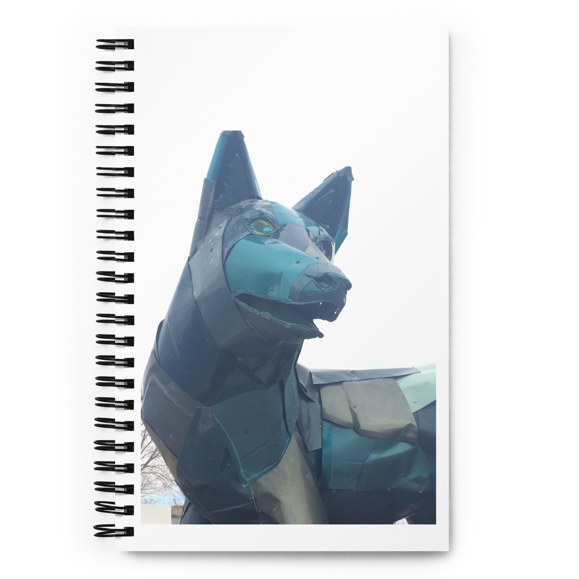 Tin Wolf Mini Notebook